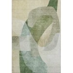 Addison Mayfield Green AMF2057 - 8ft. Round Rug