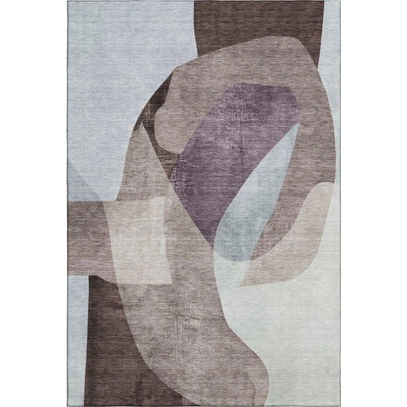 Addison Mayfield Brown AMF2058 - 8ft. Round Rug