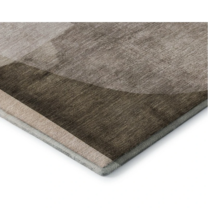 Addison Mayfield Brown AMF2058 - 8ft. Round Rug