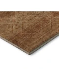 Addison Mayfield Orange AMF2060 - 8ft. Round Rug