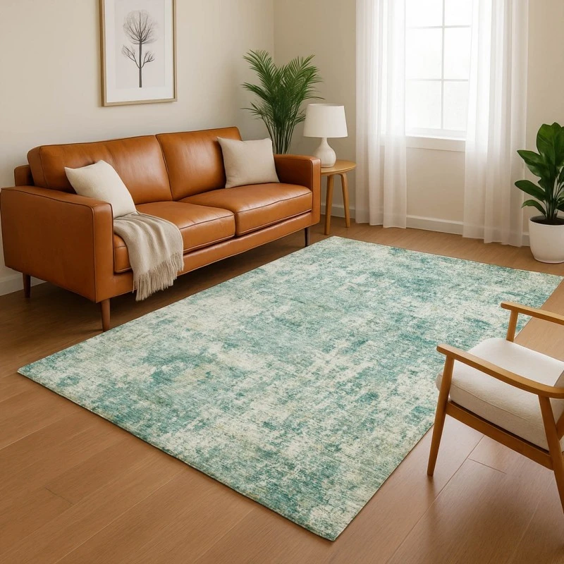 Addison Mayfield Teal AMF2061 8ft. x 10ft. Rect. Rug