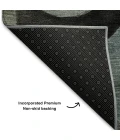 Addison Mayfield Black AMF2062 5ft. x 7ft. 6in. Rect. Rug