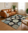 Addison Mayfield Black AMF2062 5ft. x 7ft. 6in. Rect. Rug