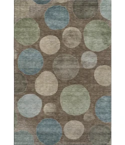 Addison Mayfield Brown AMF2062 - 8ft. Round Rug