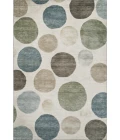 Addison Mayfield Ivory AMF2062 - 8ft. Round Rug