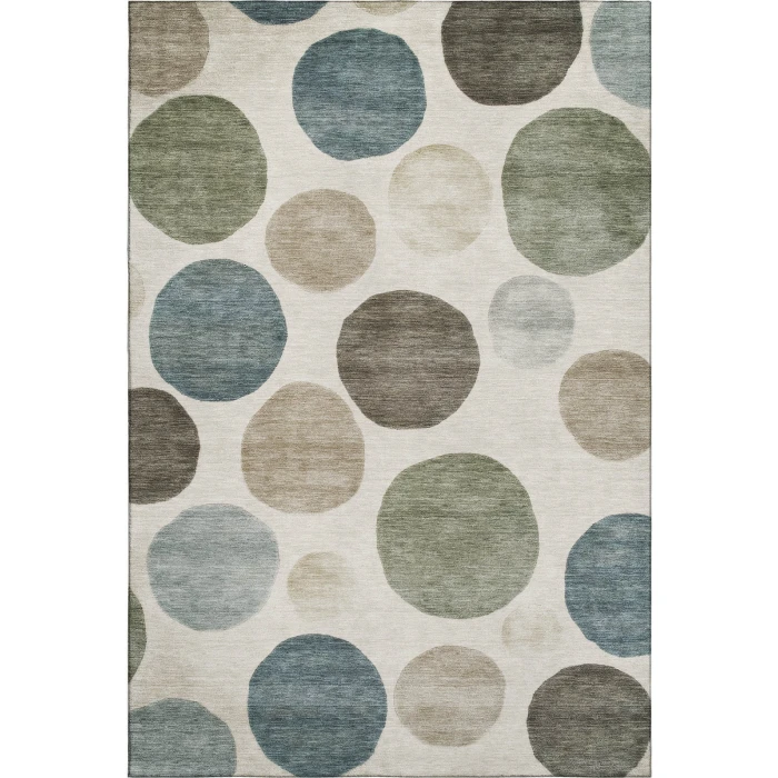 Addison Mayfield Ivory AMF2062 - 8ft. Round Rug