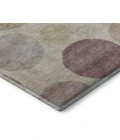 Addison Mayfield Orange AMF2062 - 8ft. Round Rug