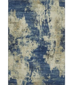 Addison Mayfield Blue AMF2066 - 8ft. Round Rug
