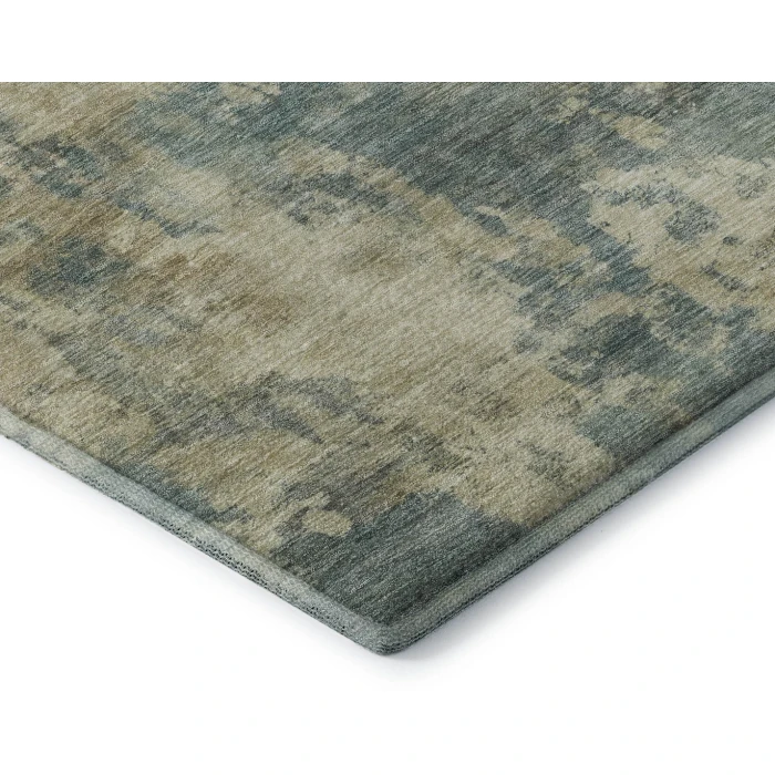 Addison Mayfield Teal AMF2066 - 8ft. Round Rug