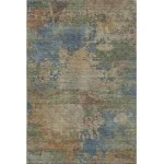 Addison Mayfield Blue AMF2067 - 8ft. Round Rug