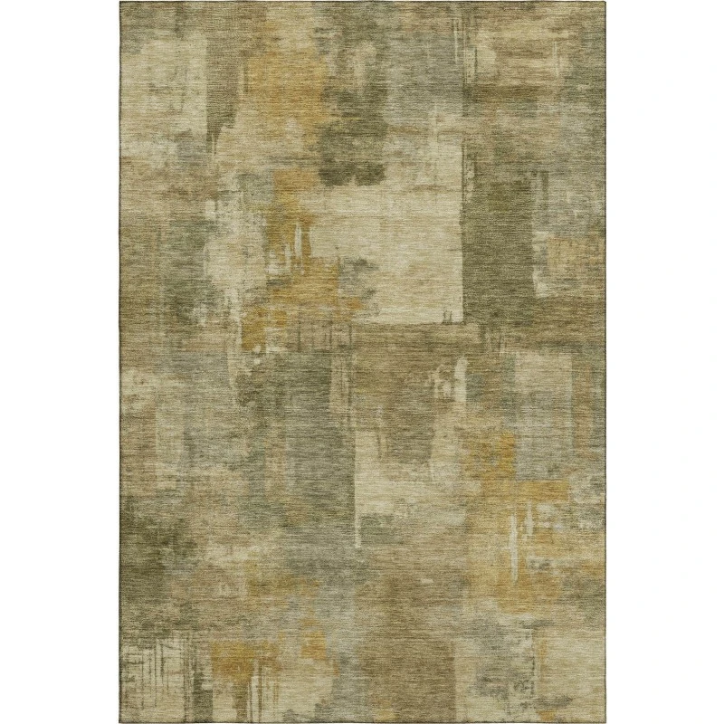 Addison Mayfield Brown AMF2069 - 8ft. Round Rug