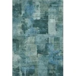 Addison Mayfield Teal AMF2069 - 8ft. Round Rug
