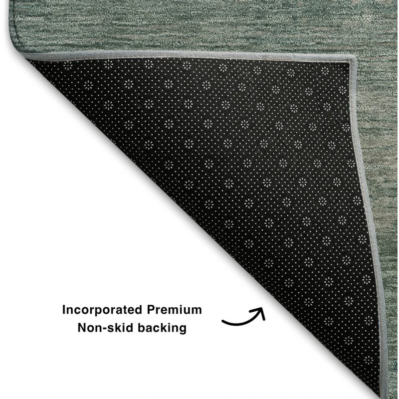 Addison Mayfield Teal AMF2071 - 8ft. Round Rug