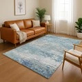Addison Mayfield Blue AMF2071 - 8ft. Round Rug