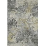 Addison Mayfield Gray AMF2073 - 8ft. Round Rug