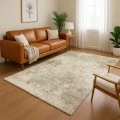 Addison Mayfield Brown AMF2073 - 8ft. Round Rug