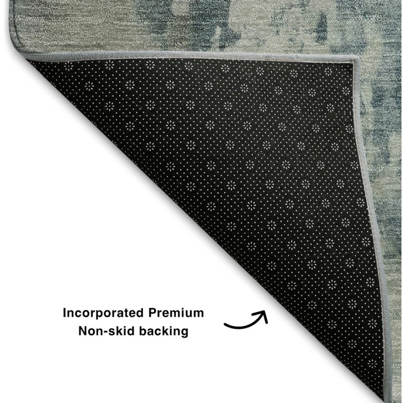 Addison Mayfield Teal AMF2073 - 8ft. Round Rug