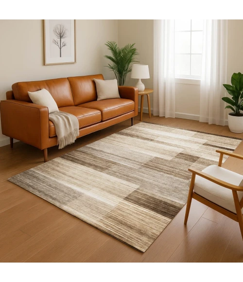 Addison Mayfield Brown AMF2082 2ft. 3in. x 7ft. 6in. Rect. Rug