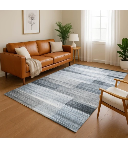 Addison Mayfield Blue AMF2082 8ft. x 10ft. Rect. Rug