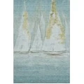 Addison Mayfield Teal AMF2084 - 8ft. Round Rug