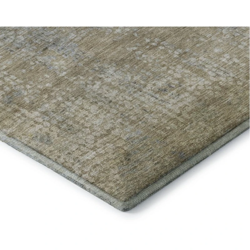 Addison Mayfield Brown AMF2087 - 8ft. Round Rug