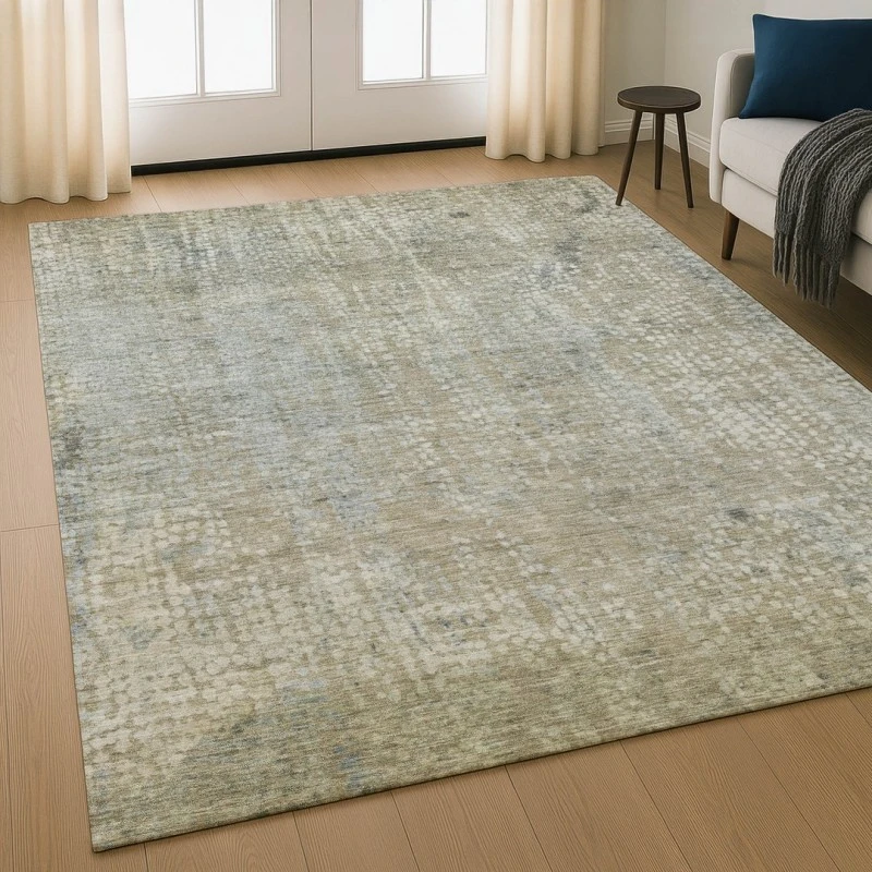 Addison Mayfield Brown AMF2087 - 8ft. Round Rug