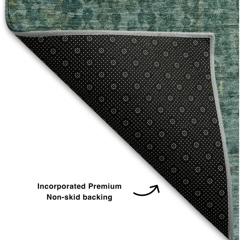 Addison Mayfield Teal AMF2088 - 8ft. Round Rug