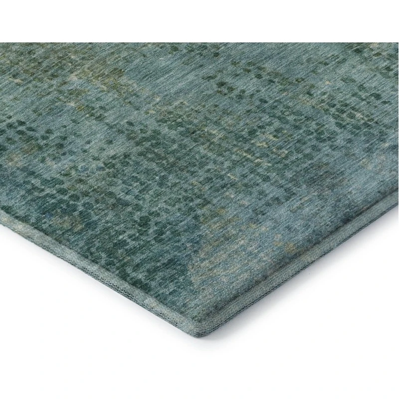 Addison Mayfield Teal AMF2088 - 8ft. Round Rug