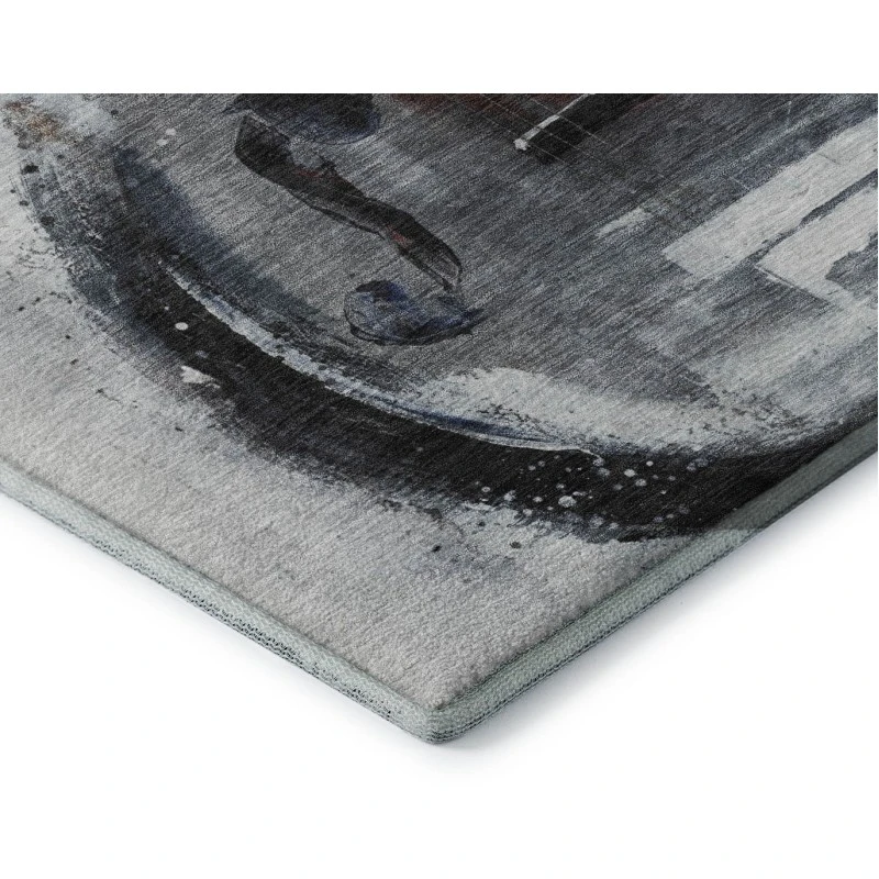 Addison Mayfield Gray AMF2091 - 8ft. Round Rug