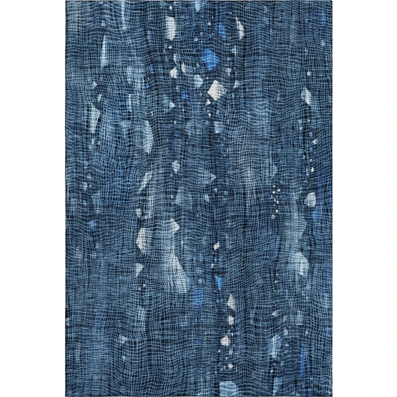 Addison Mayfield Blue AMF2092 - 8ft. Round Rug