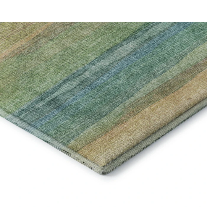 Addison Mayfield Green AMF2093 - 8ft. Round Rug