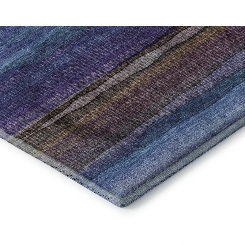 Addison Mayfield Blue AMF2093 - 8ft. Round Rug