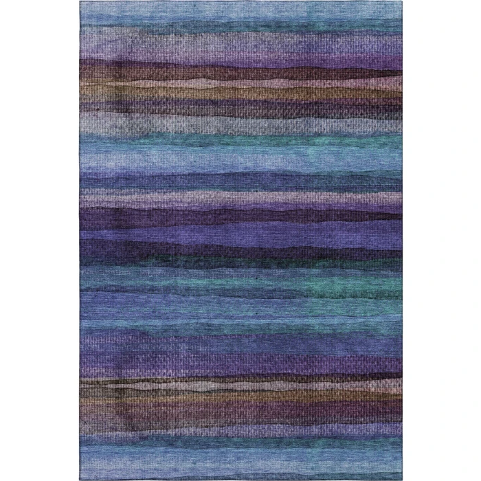 Addison Mayfield Blue AMF2093 - 8ft. Round Rug