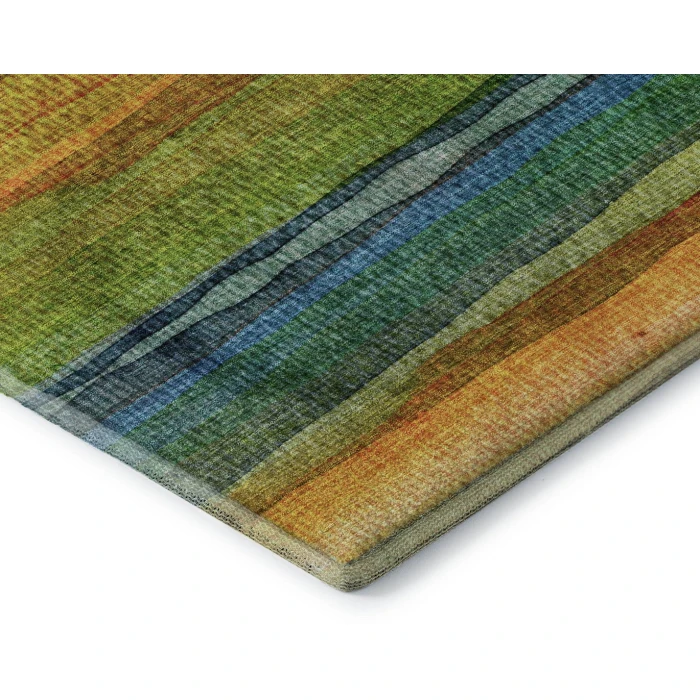 Addison Mayfield Green AMF2093 - 8ft. Round Rug