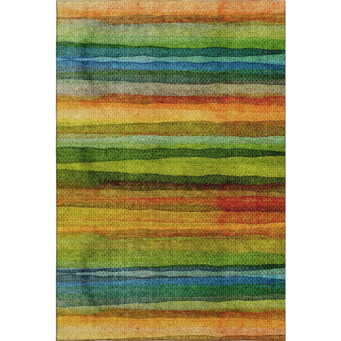 Addison Mayfield Green AMF2093 - 8ft. Round Rug
