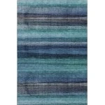 Addison Mayfield Teal AMF2093 - 8ft. Round Rug