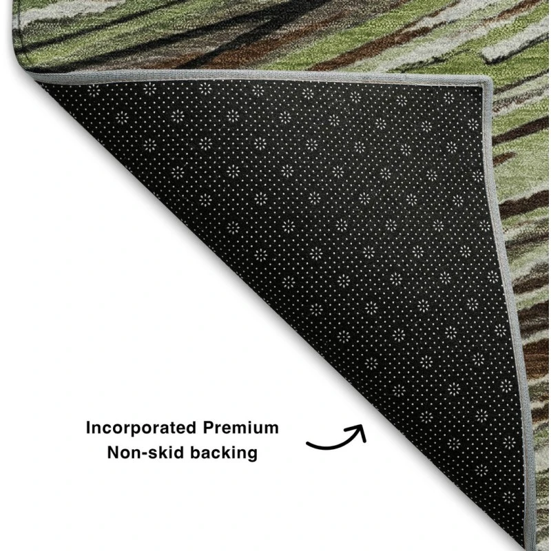 Addison Mayfield Green AMF2094 - 8ft. Round Rug