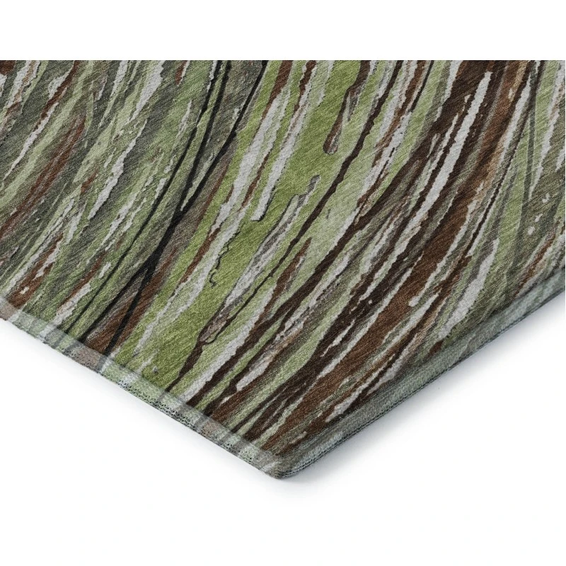 Addison Mayfield Green AMF2094 - 8ft. Round Rug