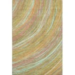 Addison Mayfield Gold AMF2094 - 8ft. Round Rug