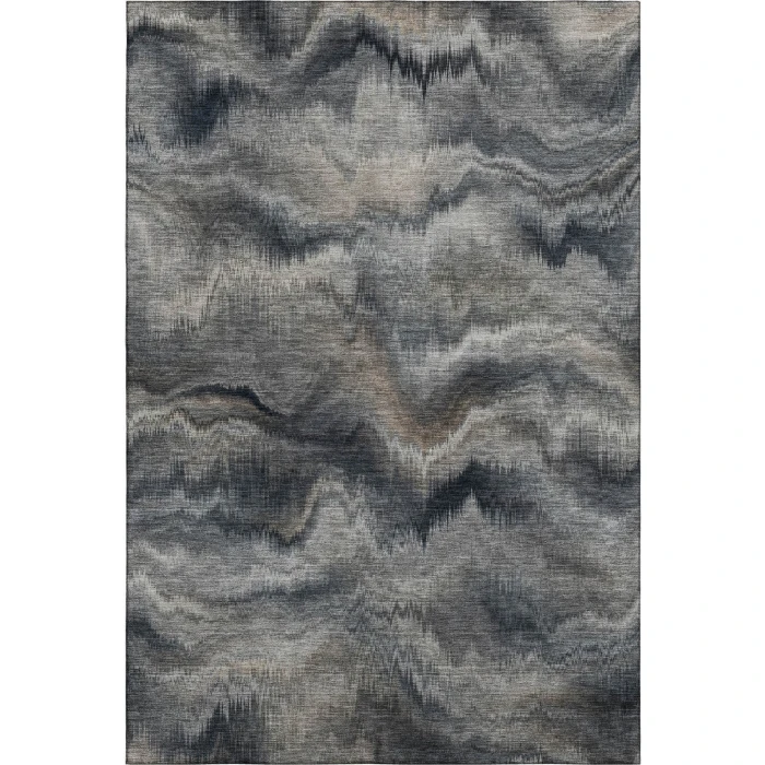 Addison Mayfield Gray AMF2095 - 8ft. Round Rug