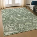 Addison Mayfield Green AMF2097 - 8ft. Round Rug