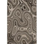 Addison Mayfield Brown AMF2097 - 8ft. Round Rug