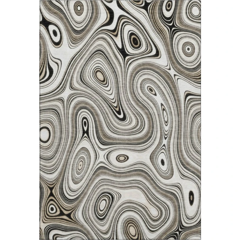 Addison Mayfield Ivory AMF2097 - 8ft. Round Rug
