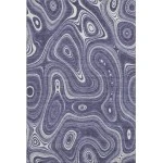 Addison Mayfield Purple AMF2097 - 8ft. Round Rug
