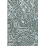 Addison Mayfield Blue AMF2097 - 8ft. Round Rug