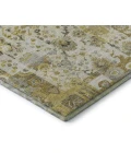 Addison Mayfield Gold AMF2099 - 8ft. Round Rug