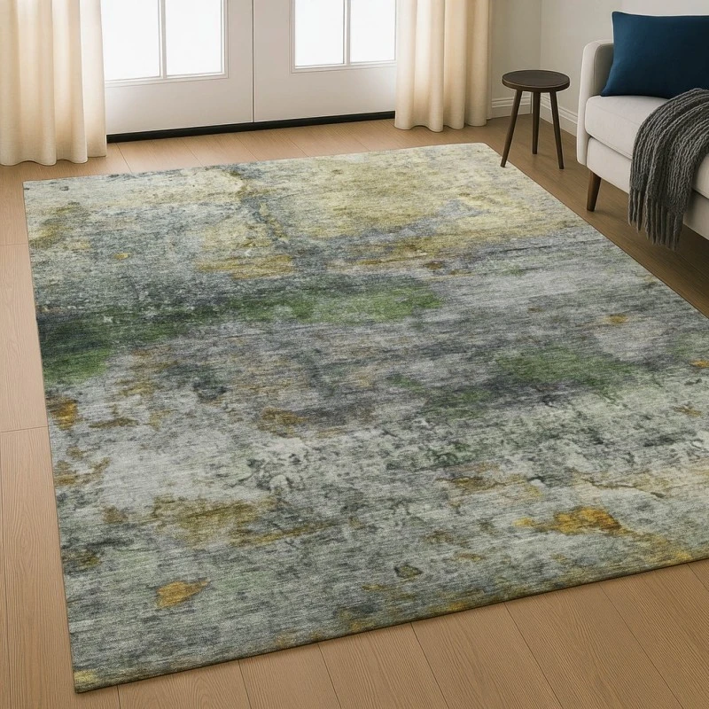 Addison Mayfield Green AMF2100 - 8ft. Round Rug