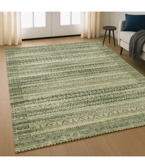 Addison Mayfield Green AMF2101 5ft. x 7ft. 6in. Rect. Rug