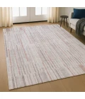 Addison Mayfield Orange AMF2102 - 8ft. Round Rug