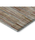 Addison Mayfield Orange AMF2102 - 8ft. Round Rug